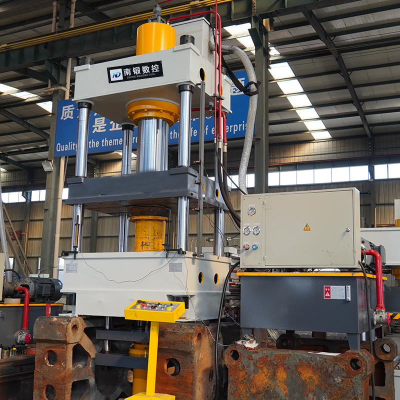 315噸四柱液壓機(jī)液壓墊拉伸成型油壓機(jī)