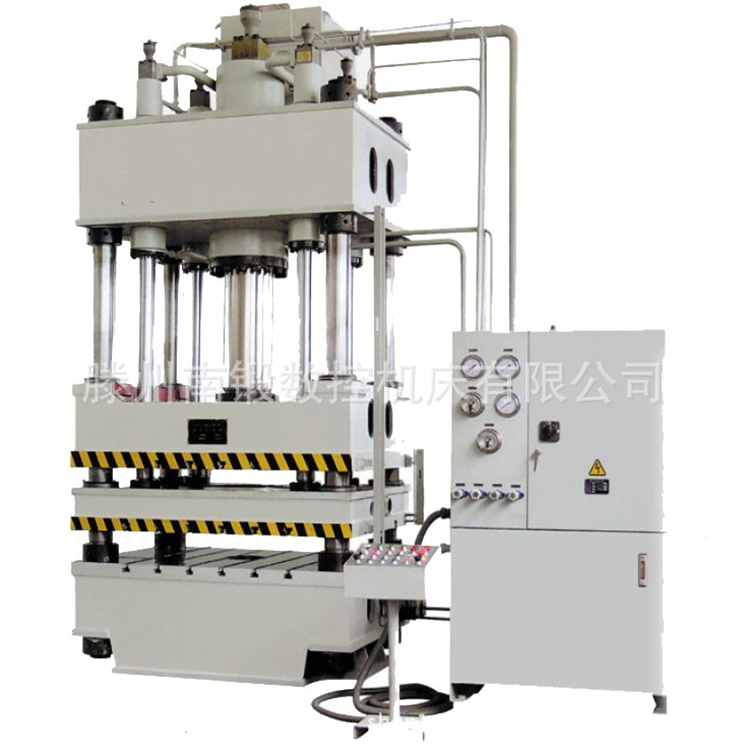 315噸大臺(tái)面拉伸成型三梁四柱油壓機(jī)介紹