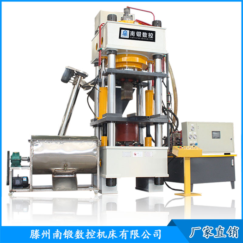 粉末成型油壓機(jī)牛羊舔磚鹽磚機(jī)200t三梁四柱壓力機(jī)