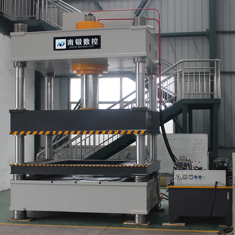 400t四梁四柱油壓機 硅酸鈣板成型油壓機