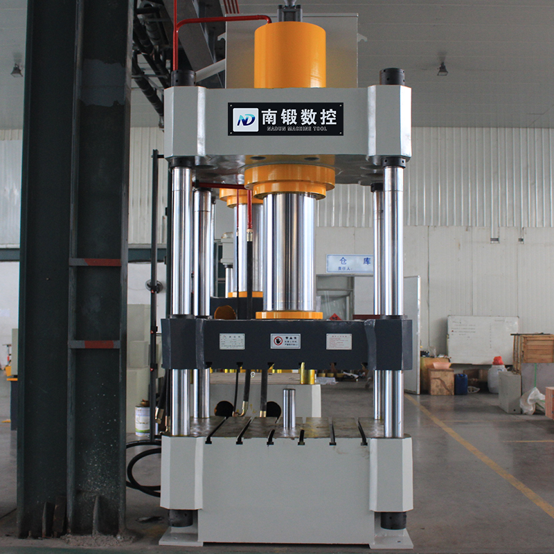 315t三梁四柱油壓機快速帶下頂缸，300噸拉伸成型油壓機