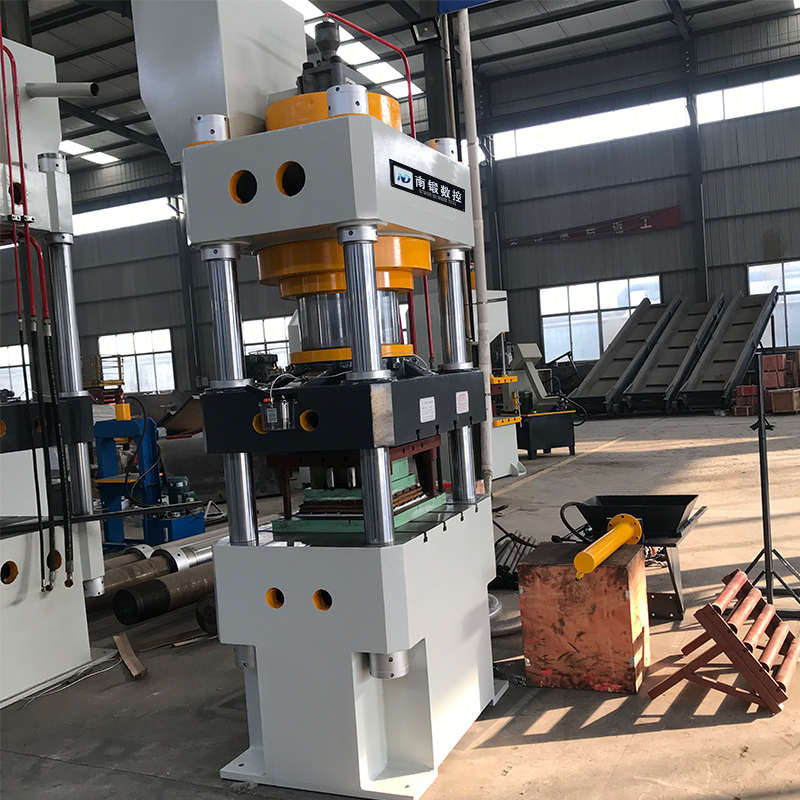 400T三梁四柱油壓機，400噸陶瓷粉末成型油壓機