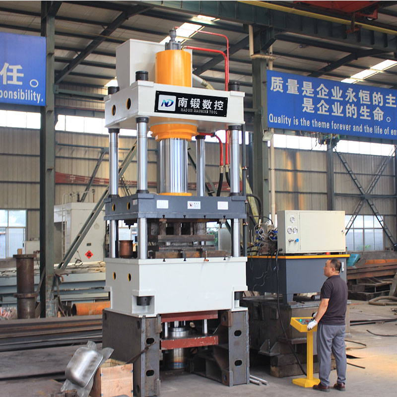 滕州315噸豬料槽拉伸成型液壓機315T不銹鋼金屬成型油壓機四柱壓力機