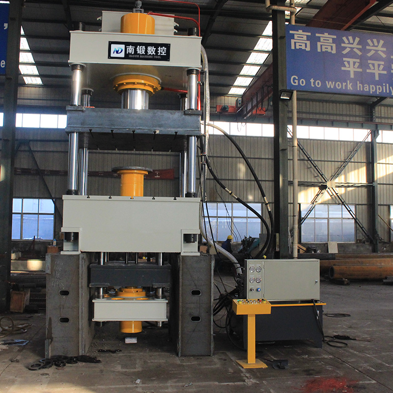 400噸拉伸成型液壓機(jī)不銹鋼金屬鋁鐵拉伸成型壓力機(jī)四柱油壓機(jī) 滕州南鍛數(shù)控