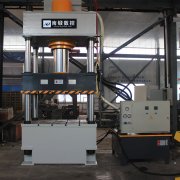 漏糞板設備 復合材料BMC熱壓成型壓力機 315噸四柱油壓機 液壓機廠家