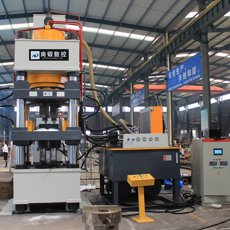 800噸鹽磚機生產線 全自動上料牛羊舔磚油壓機 伺服系統壓力機 