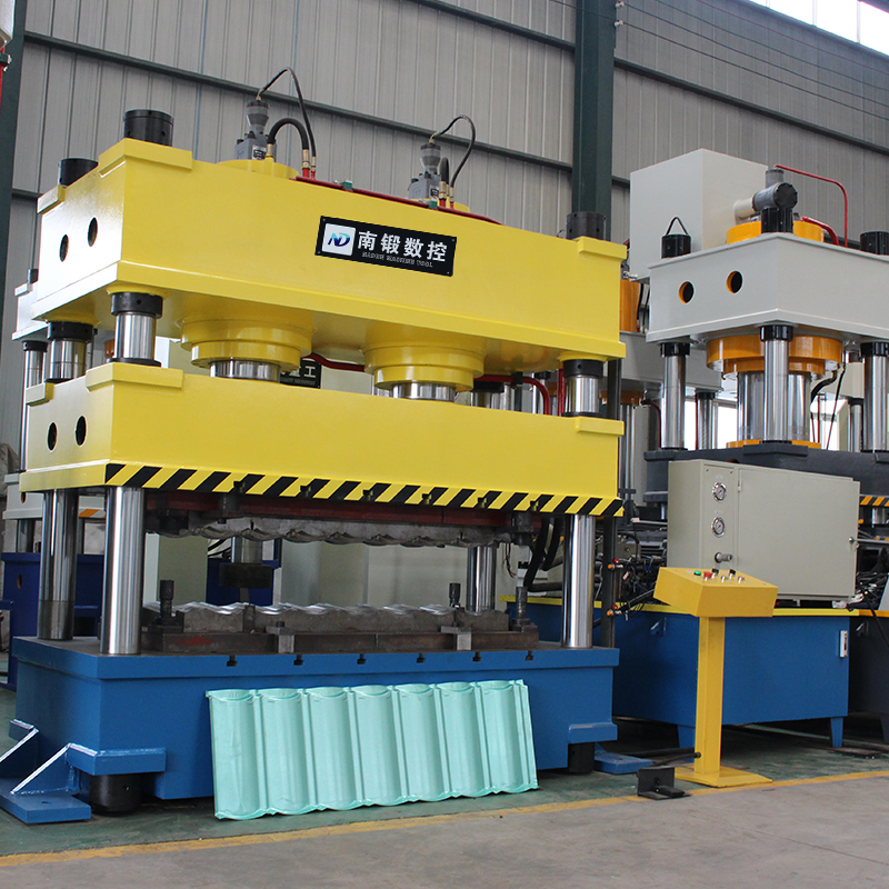 彩石金屬設備315噸四柱油壓機成型液壓機南鍛數控